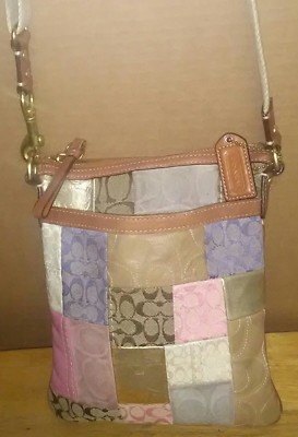 patchwork sling bag
