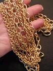 Multi Strand Necklace Goldplated Erwin Pearl Designer 19 Inches  — photo 3