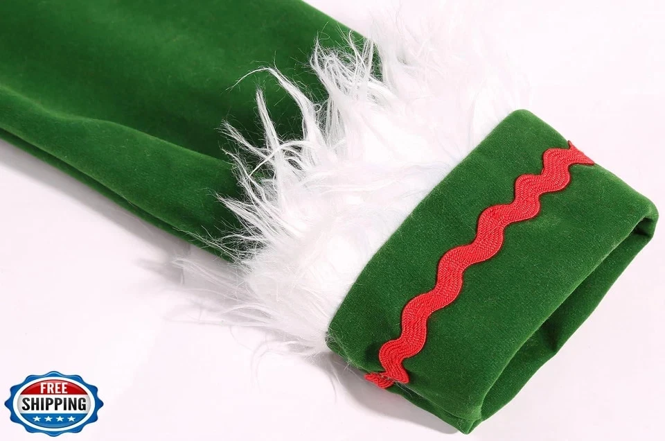 Fantasia de elfo de fantasia para meninos crianças roupa de elfo de Natal (5-6 anos) - Imagem 4 de 4