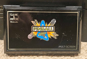 NINTENDO PINBALL Game and Watch vintage electronic handheld LCD game 1983