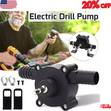 Hand Electric Drill Pump Self-priming Pump Household Small Water Drill Drive New Hand Electric Drill Pump Self-priming Pump Household Small Water Drill Drive New