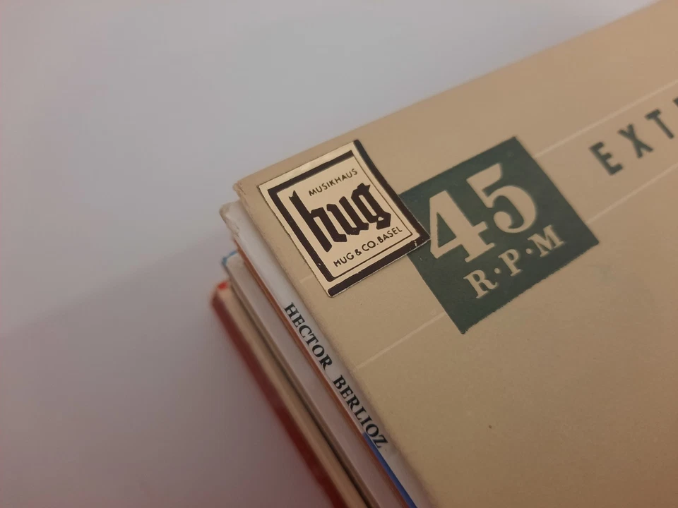 NEAR MINT Set Classical Music 7" 45 RPM Rare Swiss Collector Estate Record LOT - Bild 3 von 4