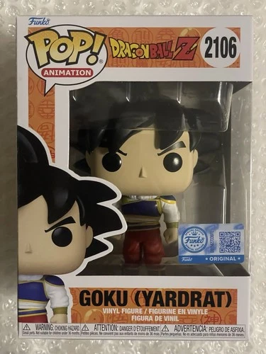 Funko Pop! Goku (Yardrat) #2106 Dragon Ball Z Common Exclusive