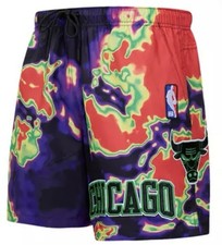 Mens Basketball Shorts XL Chicago Bulls Pro Standard Heat Map Eastern Conference