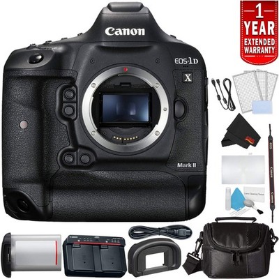 Canon EOS-1D X Mark II Digital SLR Camera (Body Only) Bundle with Carrying Case
