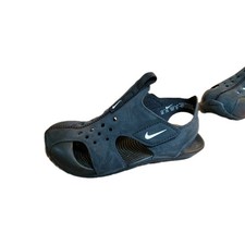 Little Kid's Nike Sunray Protect 2 Black/White 943826 001 Size 12c