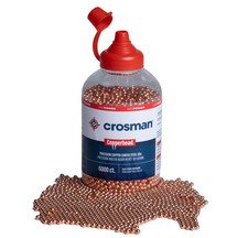 Crosman 6000 Count Airgun Pistol BBs Pellet Steel Metal 4.5mm Copper-Coated .177