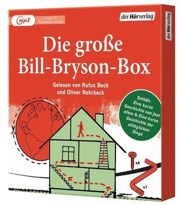 Die große Bill-Bryson-Box [Hörbuch/Audio-CD] Eine kurze Geschichte von fast alle