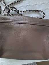 Mulberry Leather Grain Shoulder Bag