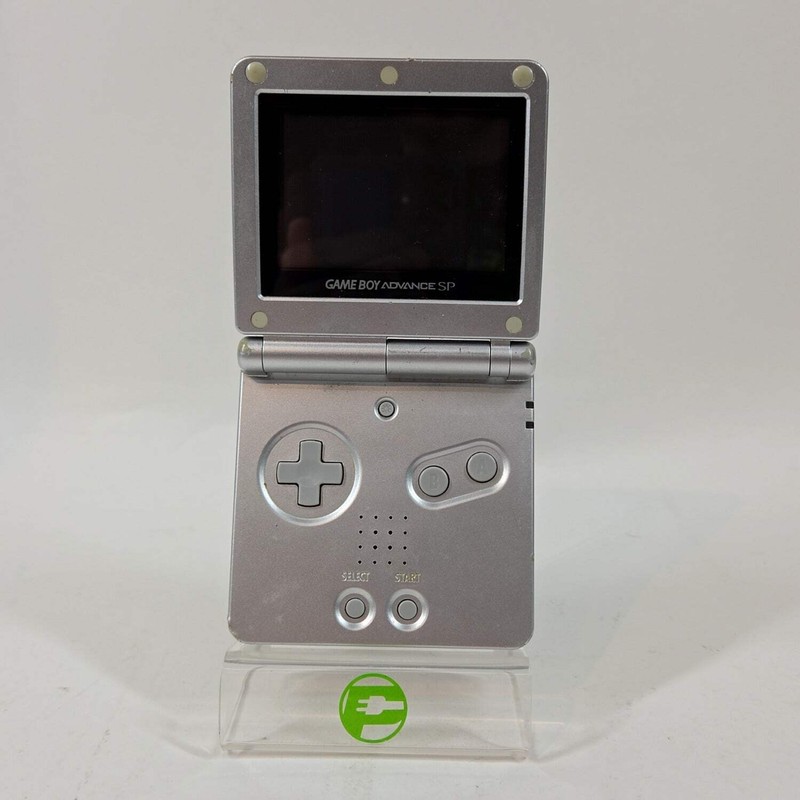 Broken Nintendo Game Boy Advance SP Handheld Game Console AGB-001 Graphite READ