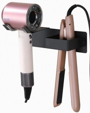 Hair Dryer Holder Wall Mounted, Stainless Steel Blow Dryer Holder for Bathroo...