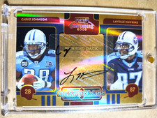2008 Chris Johnson Lavelle Hawkins Contenders Draft Class Autograph RC /10🔥🔥