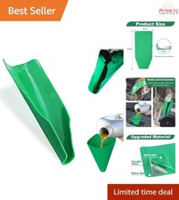 Reusable Silicone Foldable Oil Funnel Wide Mouth Automotive Drain Cleaner