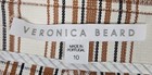 Veronica Beard Dova Cotton Blend Wide Leg Cropped Plaid Pants Women's Size 10 — photo 5