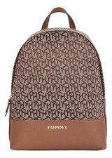 Mochila Tommy Hilfiger Casual Con Logo Modelos Para Mujer Color Marron Claro...