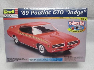 M21F Factory Sealed REVELL/MONOGRAM 1969 PONTIAC GTO ''JUDGE'' 85-6670 model kit