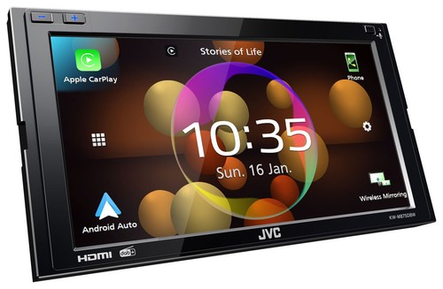 JVC DAB Lenkrad 2DIN Bluetooth USB Autoradio für VW Amarok Beetle EOS Caddy Golf - Bild 7 von 12
