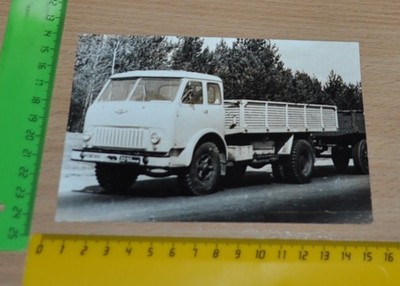 MAZ 500 Truck Factory Photo Russian USSR
