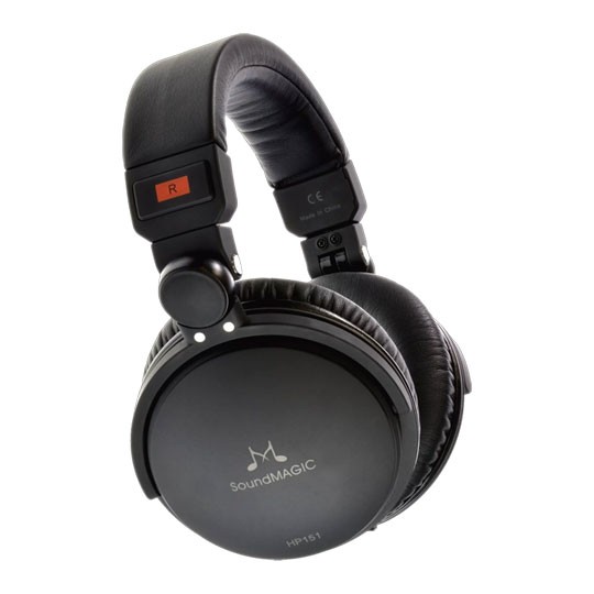 SoundMAGIC - HP151 Closed Back Headphones, Powerful Bass, Smooth Mid-Range and V