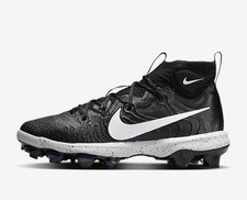 Nike Alpha Huarache NXT MCS Black White Baseball Cleats DJ6519-002 Men’s Sizes