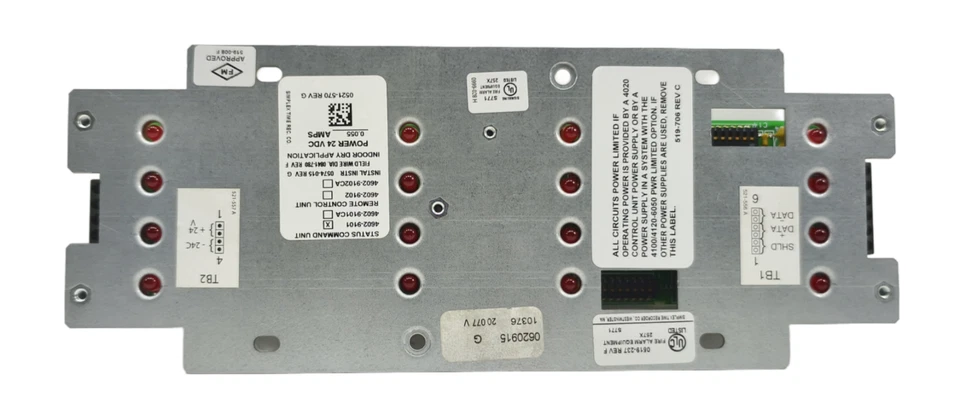 Simplex 4602-9101 46029101 Status Command Unit Life Fire Alarm Serial Annunciato - Image 3 of 4