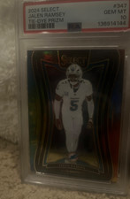 Jalen Ramsey 2024 Panini Select #347 Tie-Dye Prizm Suite /25 PSA