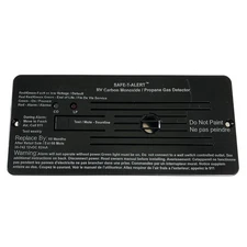 Safe-T-Alert Combo Carbon Monoxide Propane Alarms Flush Mount - Black 35-742-BL