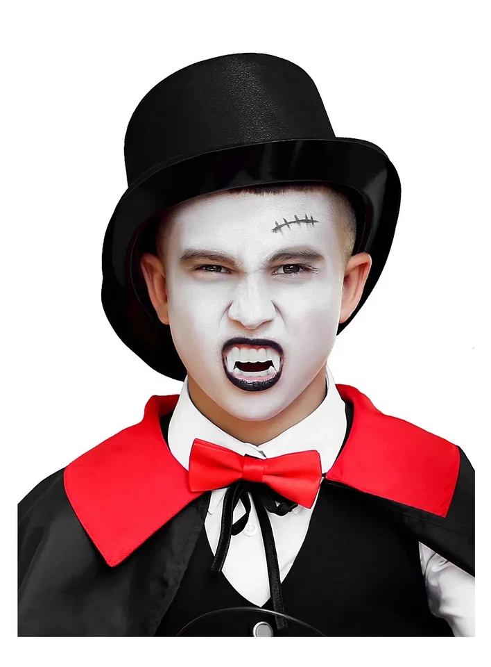 Dent de vampire en plastique - Dents de vampire pointues en plastique - le - Photo 1/4