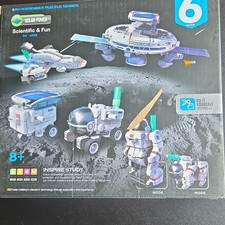 Solar Power 6-in-1 Assembly Puzzle Series STEM Educational Toy Kit