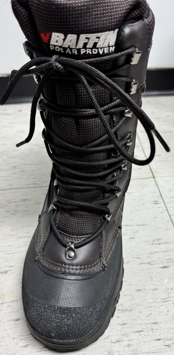 Baffin Mens Black/Brown Crossfire Boots Size 9 View 6