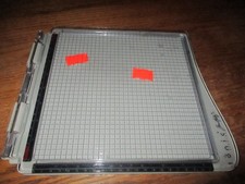 Tim Holtz Stamp Positioning Platform Tool Clear Grid Magnetic Hinged