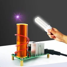 WWZMDiB Mini DIY Tesla Coil Kit Practice Soldering Electronic Project for Adults