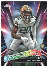 2024 Topps Chrome Future Stars #FS-7 Javon Bullard Green Bay Packers RC
