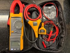 Fluke 381 Remote Display True-RMS AC/DC Clamp Meter with iFlex Open Box !!