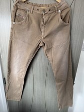 Brand New Diesel Stretch Men's Jeans W32 L32 Desert Sand Regular Straight Fit