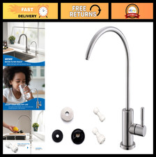 Stainless Steel Kitchen Water Filter Faucet for RO System - Brushed Nickel Finis