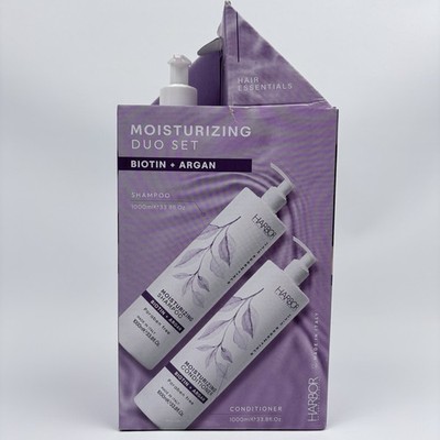 Biotin Argan Moisturizing Shampoo and Conditioner Set - Made In Italy