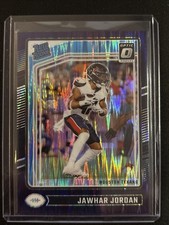 🔥Jawhar Jordan 2024 Donruss Optic #247 Rated Rookie Purple Shock Prizm Texans