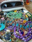 Vintage Lot Costume Jewelry Wear Repair Crafts Repurpose Junk Drawer