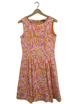 MORE & MORE Cocktailkleid Damen Kleid Gr. DE 36 pink Casual-Look