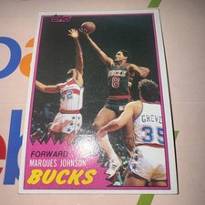 1981-82 Topps - Marques Johnson #24