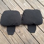 PAIR of GENUINE MERCEDES BENZ S CLASS REAR HEAD REST PILLOWS CUSHIONS BLACK X 2