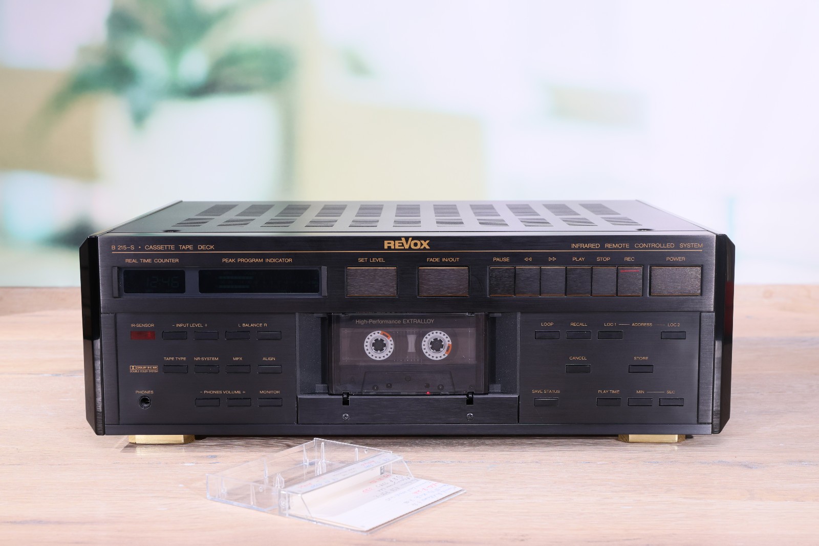 Revox B 215-S Stereo Cassette Tape deck. Top Zustand mit OVP - defekt!?