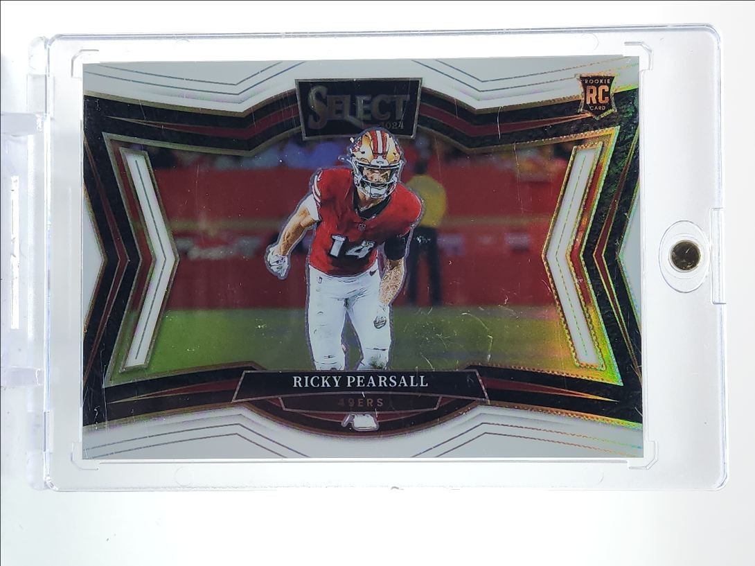 RICKY PEARSALL 2024 SELECT FIELD LEVEL ROOKIE WHITE PRIZM RC /35 Q5690