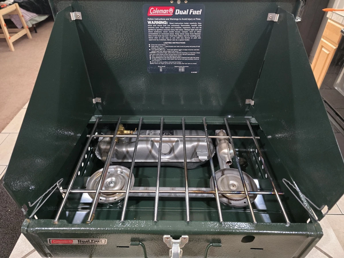 Coleman Dual Fuel Stove 424 for sale | eBay