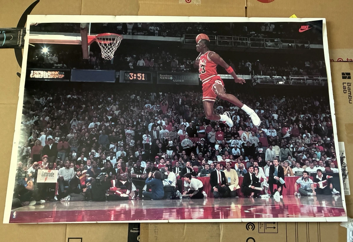 Michael Jordan Basketball 1998 Vintage Sports Posters for sale | eBay