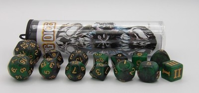 Dungeon Crawl Classics (DCC) ELEMENTAL DICE: VOID Dice Set GMG6082 (14pcs)