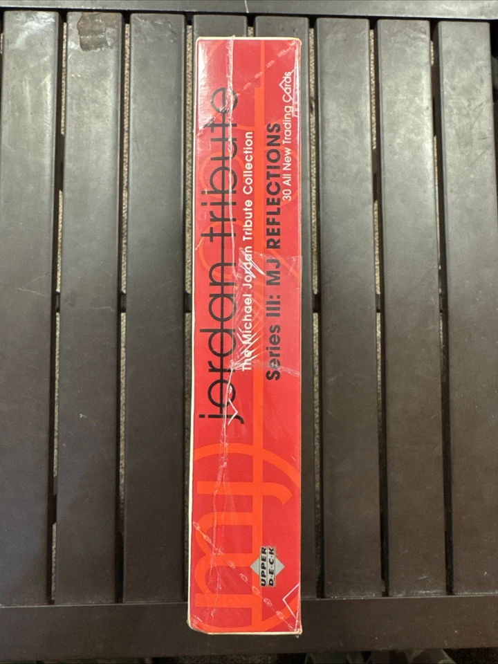 1998 Upper Deck Jordan Tribute Series III Cards MJ Reflections Set Box - Image 4 of 4