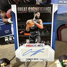 2024-25 Panini Hoops Great Significance Chimezie Metu Auto