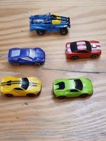 5 X Micro Machines Lot: Garage Icon Cars, Jazwares 2020-21, Cars Only